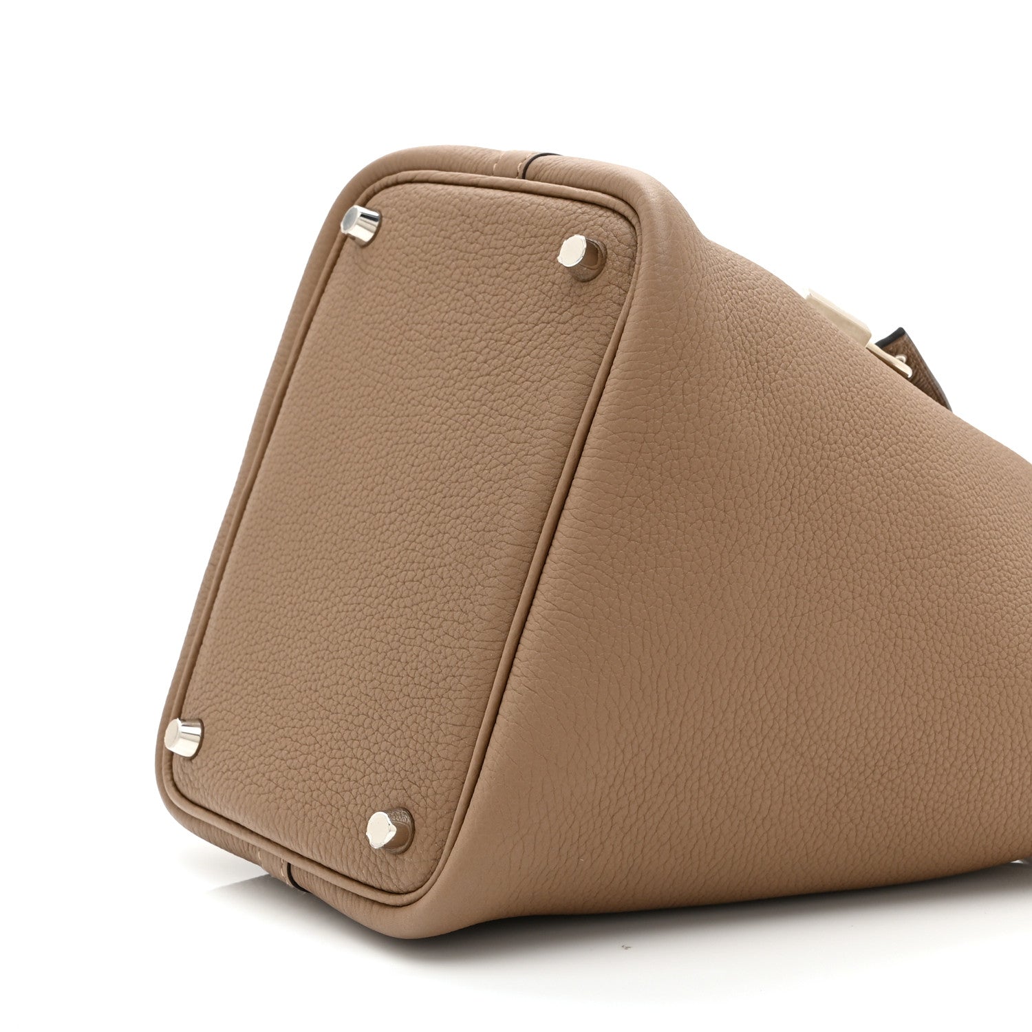 Hermes Taurillon Maurice Picotin Lock 18 PM Beige De Weimar