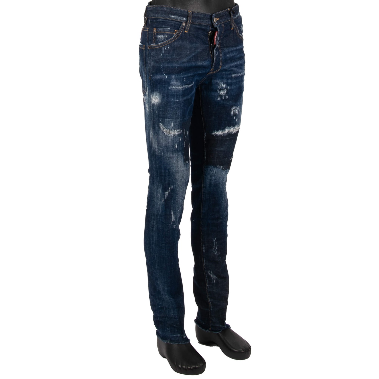 DSQUARED2 Distressed COOL GUY JEAN Pearl Kick Ass Jeans Pants