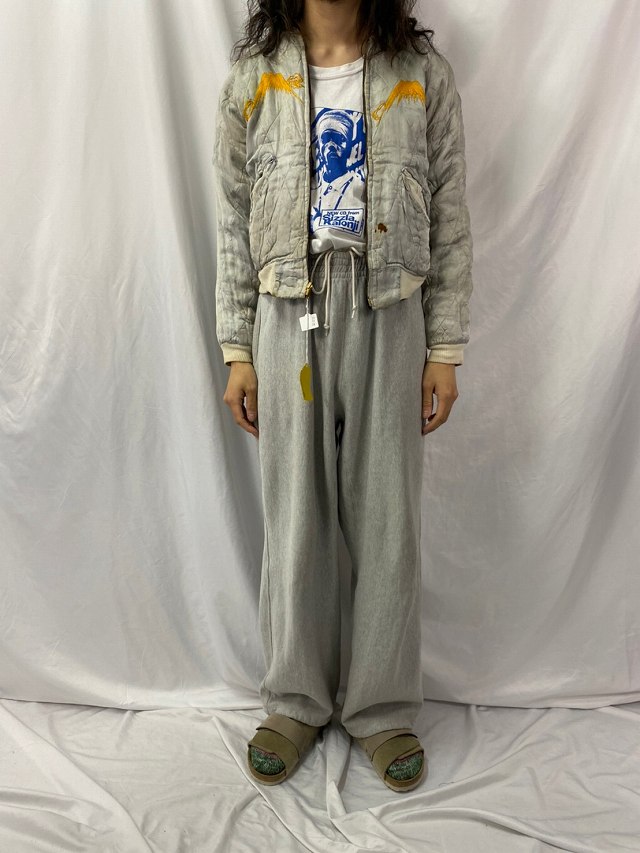 50年代 50s 日本 日米 星条旗 刺繍 リバーシブル ブルゾン スーベニア