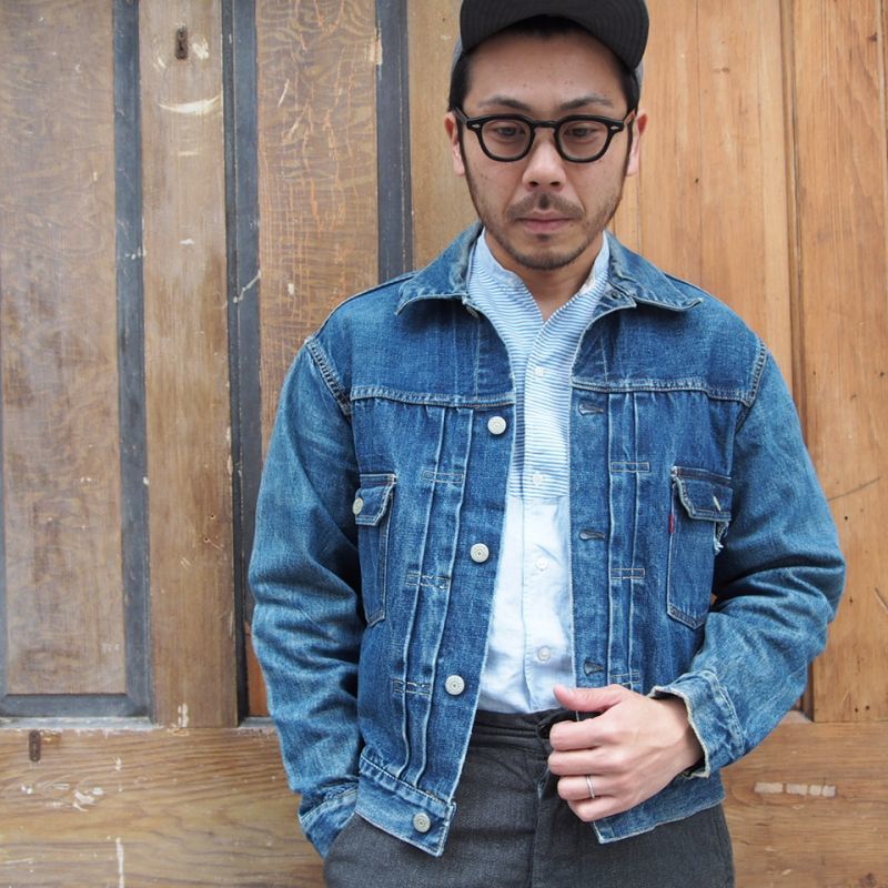 50's LEVI'S 507XX 片面タブ 2nd50年代 リーバイス Gジャン デニム
