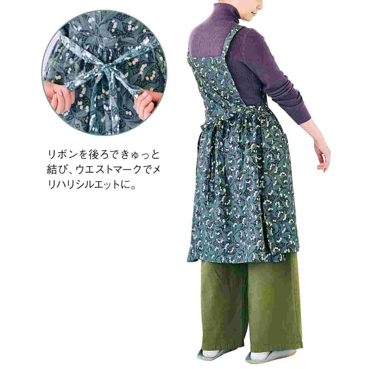 am＆be 2通りのシルエットが楽しめるおめかしワンピースみたいな