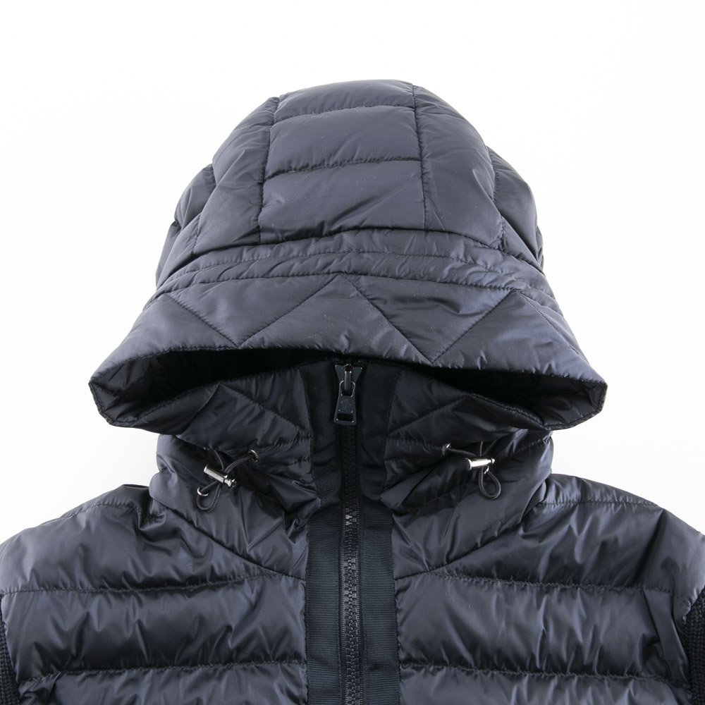 モンクレール MONCLER メンズトップス 袖ニット 身頃ダウン フード付き