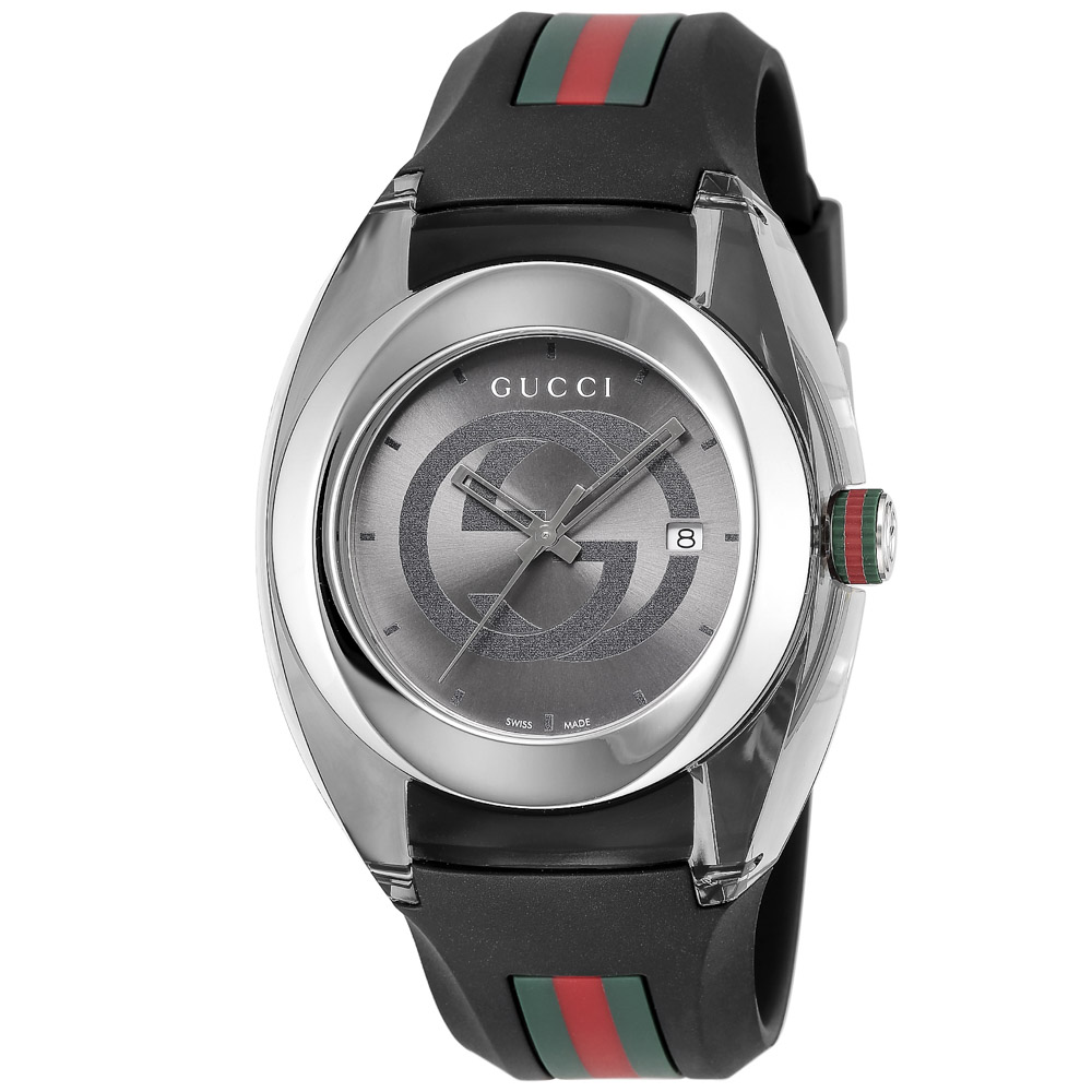 グッチ GUCCI 腕時計 ラバーベルトメンズウォッチ YA137116【FITHOUSE