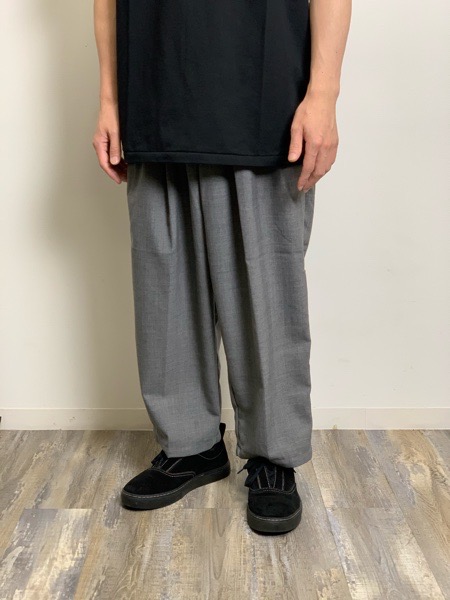 COOTIE / T/W 2 Tuck Easy Pants