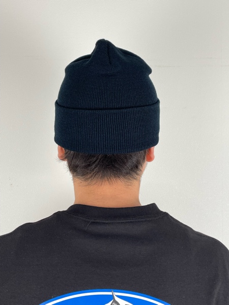 CHALLENGER / MUD LOGO KNIT CAP -Black-