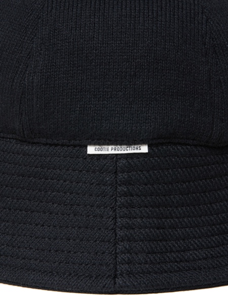 COOTIE / Knit Ball Hat -Black-