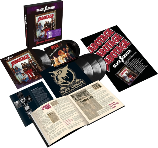 VINILE Black Sabbath Sabbath Sabotage (Super Deluxe Box Set 4 Lp +