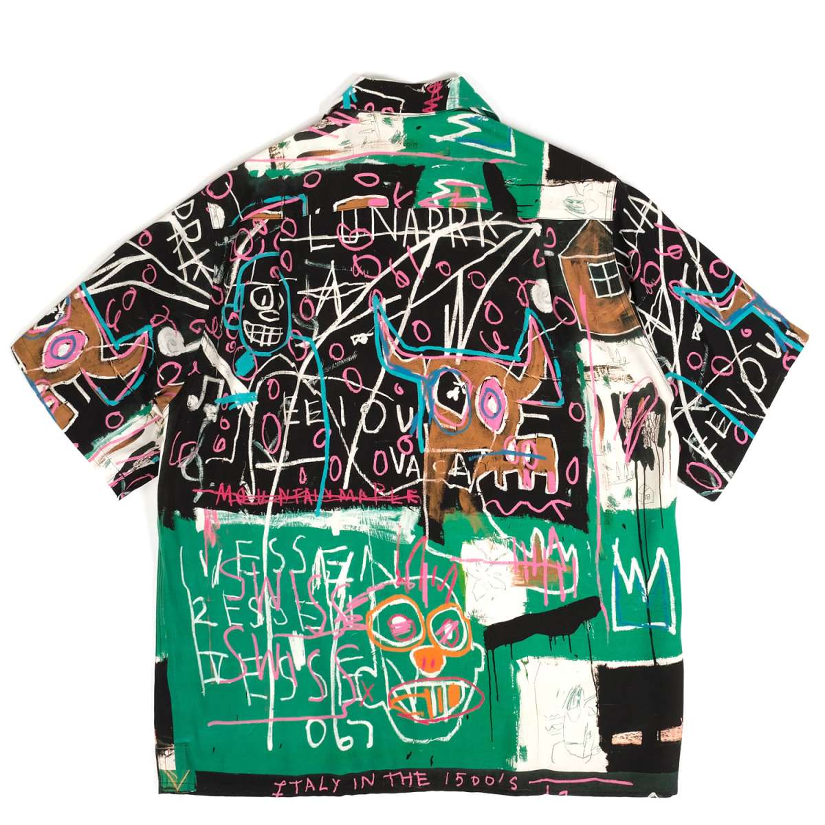 Wacko Maria Jean-Michel Basquiat Hawaiian Type-5 Shirt | FIRMAMENT