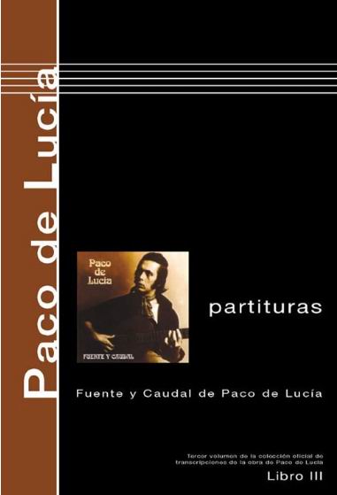 Sheet Music Book 'Almoraima' by Paco de Lucía | FlamencoExport