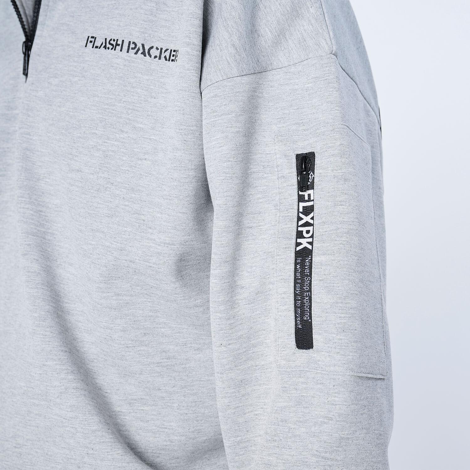 XP-AIR HALFZIP（エアテンション® ダンボールニット ジップパーカー