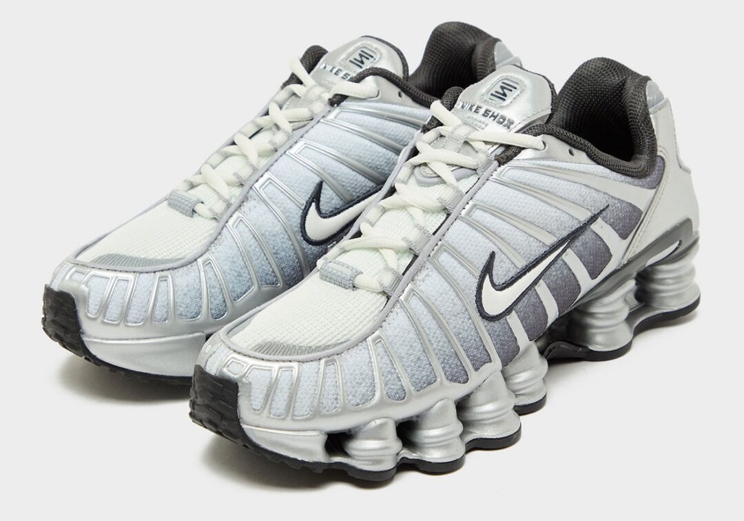 2025年 7/14 発売】NIKE SHOX TL “Metallic Silver/Summit White