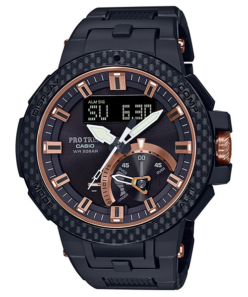 Limited Pro Trek PRW-7000X-1 with Carbon Fiber Bezel - G-Central G