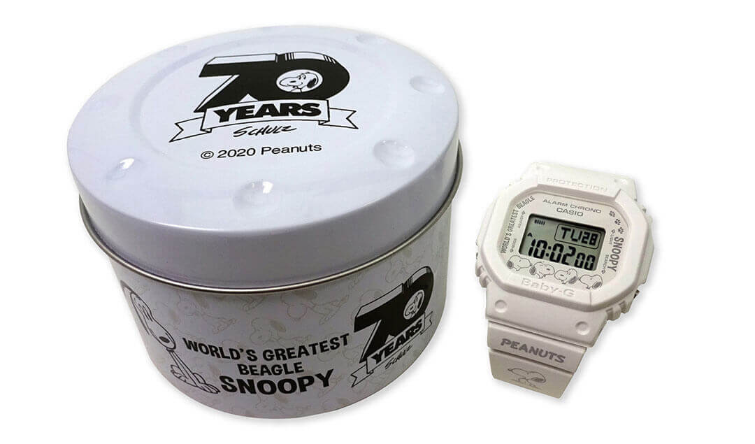 Peanuts (Snoopy) x Baby-G BGD-501 Collaboration Watch for Peanuts