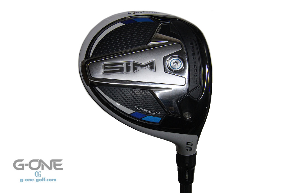 SIM 5番フェアウェイウッド 19° チタン マルチスリーブ SIM チタン製 5
