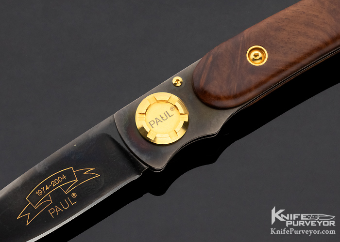 Paul Poehlmann Lone Wolf Custom Knife 31 of 100 - Knife Purveyor