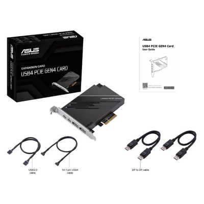 ASUS エイスース 拡張カード(USB増設) USB4/PCIE/GEN4/CARD の通販