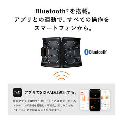 MTG シックスパッド パワースーツコアベルト HOMEGYM対応モデル S EMS