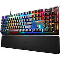 STEELSERIES ゲーミングキーボード＋リストレスト Apex Pro US (英語