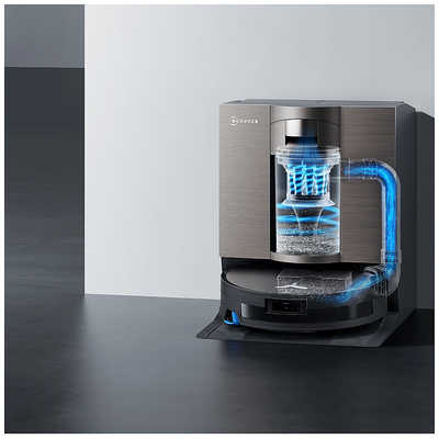 エコバックス ダストステーション搭載 ロボット掃除機 DEEBOT X11