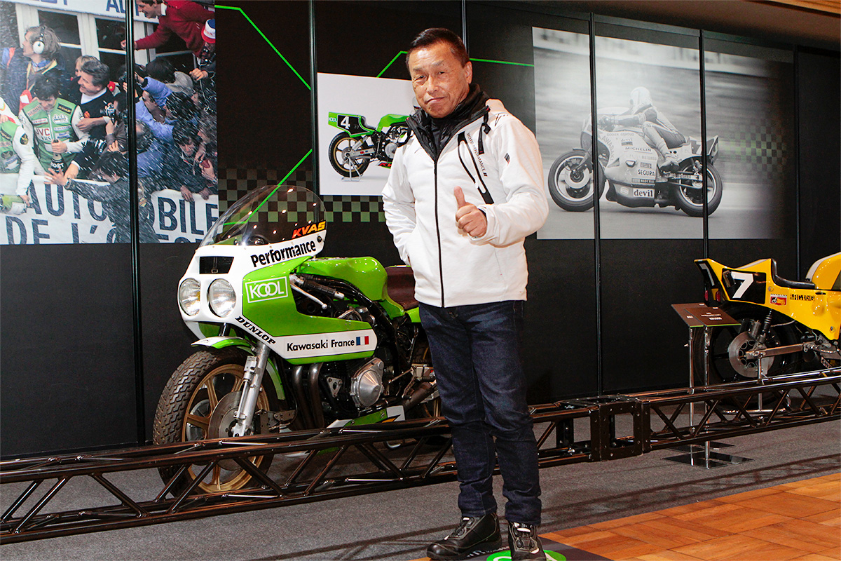 新型ZX-10RRも初披露「カワサキワールド モーターサイクル企画展 The