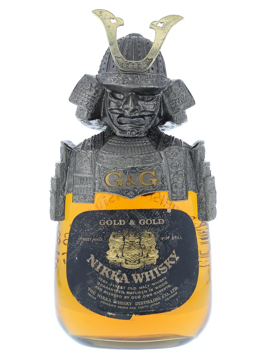 ニッカ G&G ウィスキー 武将甲冑 推定 750ml / 推定43% - 歌舞伎