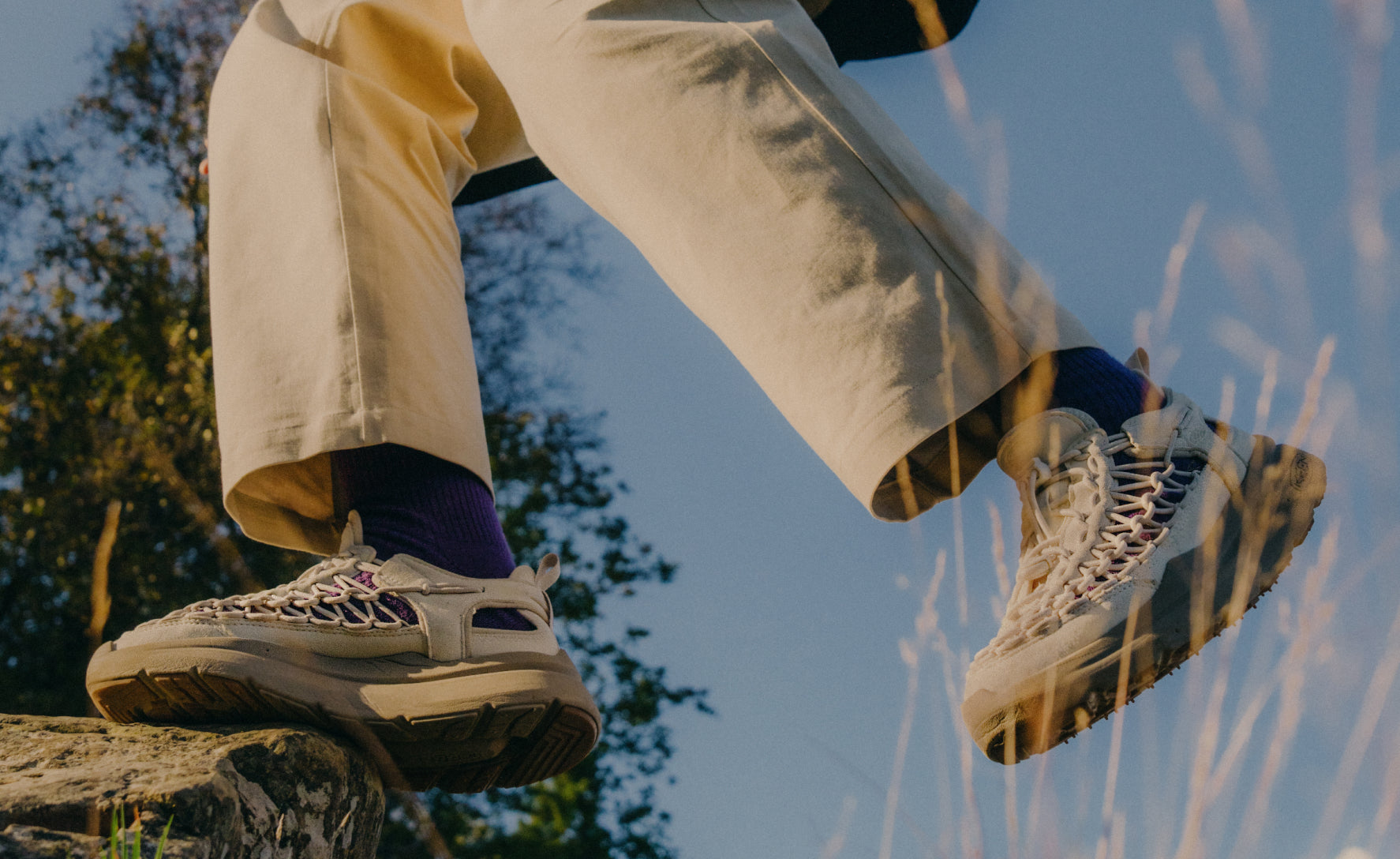 Men's UNEEK WK Sneaker | Birch/Plaza Taupe | KEEN Footwear