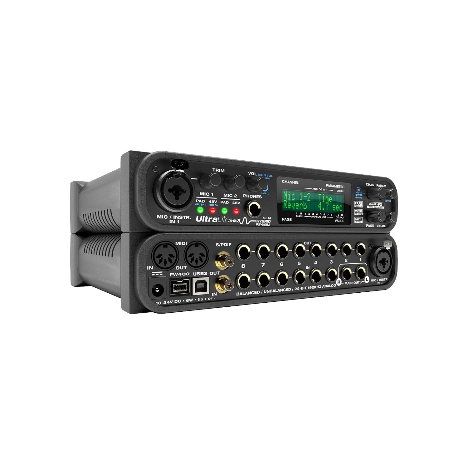 MOTU UltraLite mk3 Hybrid