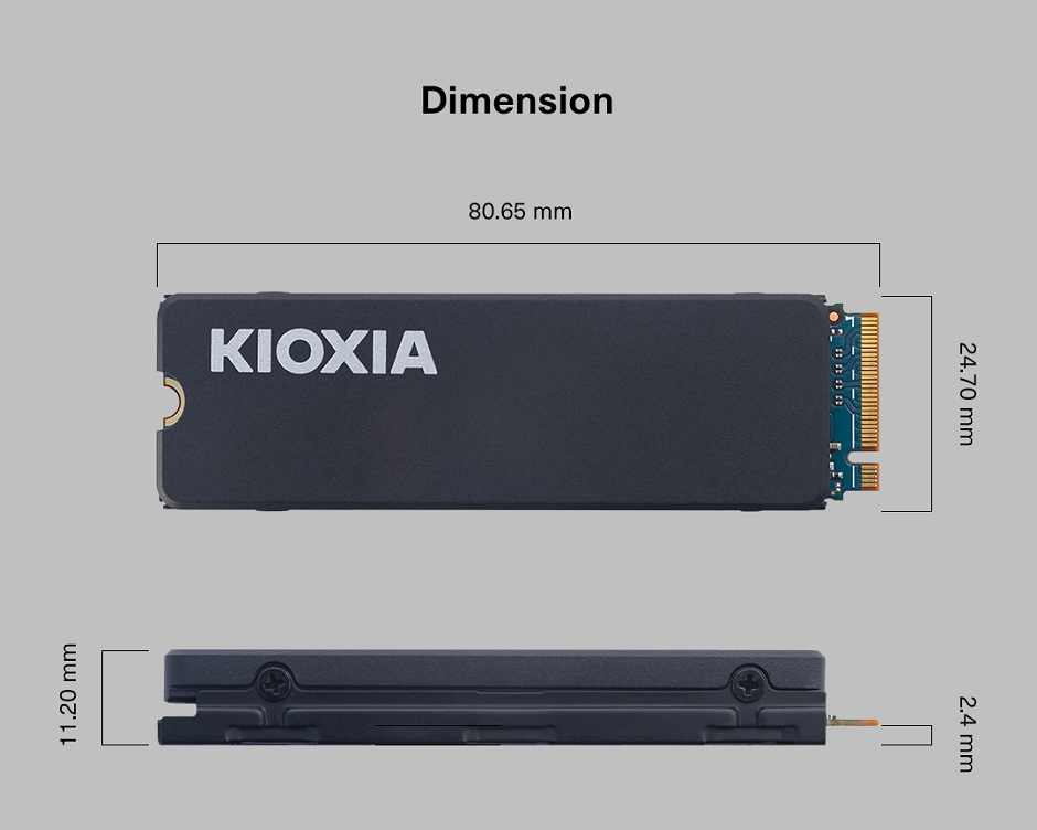 EXCERIA with Heatsink - NVMe™ 対応 SSD | KIOXIA - Japan (日本語)