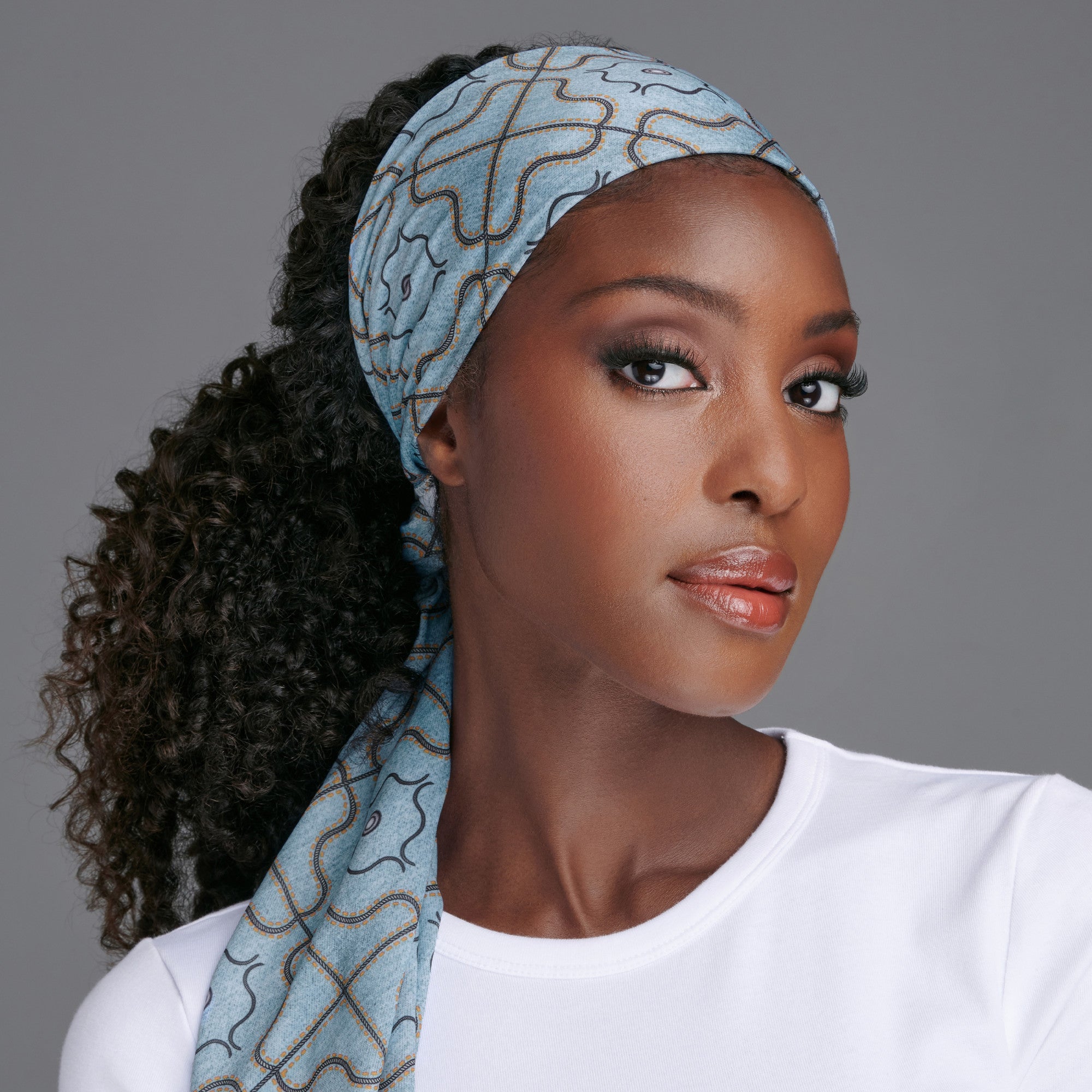 KISS Colors & Care Limited Edition BIFC Satin Wrap Scarf - Samaria