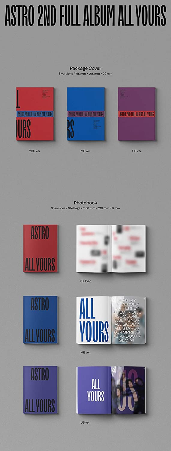 Astro - [All Yours] (2nd Album RANDOM Version) – kpopalbums.com