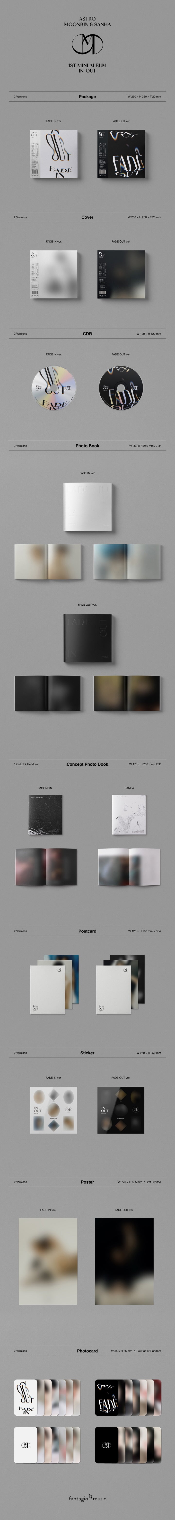 Moonbin & Sanha (Astro) - [In-Out] (1st Mini Album FADE IN Version