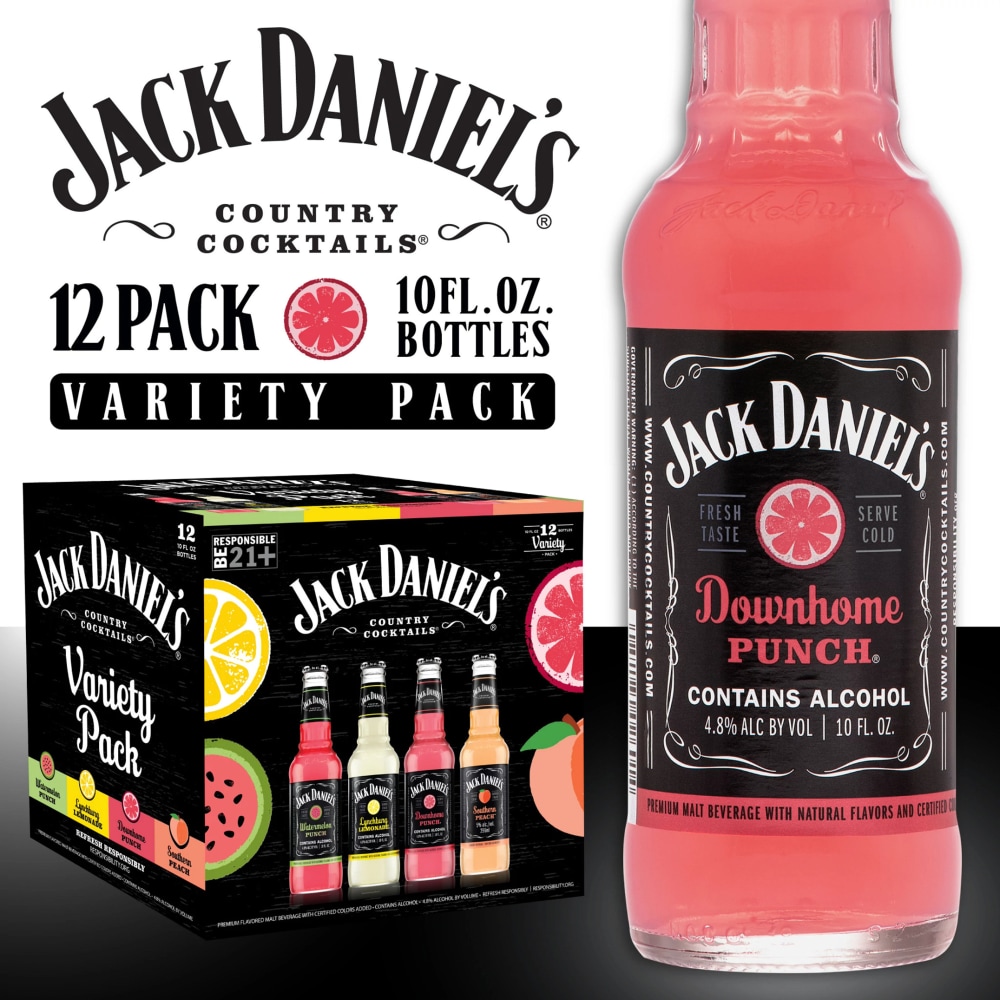 Jack Daniel's® Country Cocktails Flavored Hard Beverage Variety