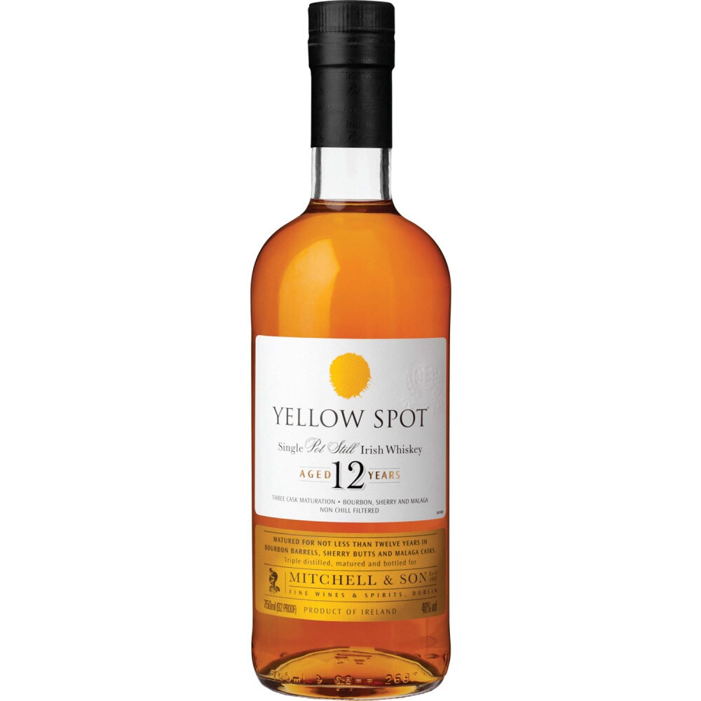 Yellow Spot Aged 12 Years Single Pot Still Irish Whiskey, 750 ml