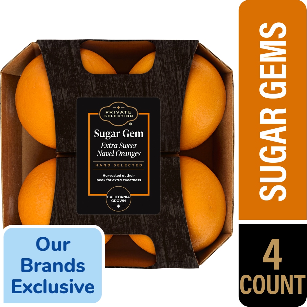 Private Selection® Sugar Gem Extra Sweet Navel Oranges, 4 ct - Kroger
