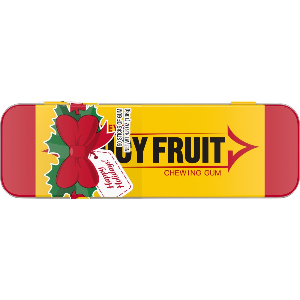 Juicy Fruit Christmas Heritage Chewing Gum Tin, 4.8 oz - Kroger