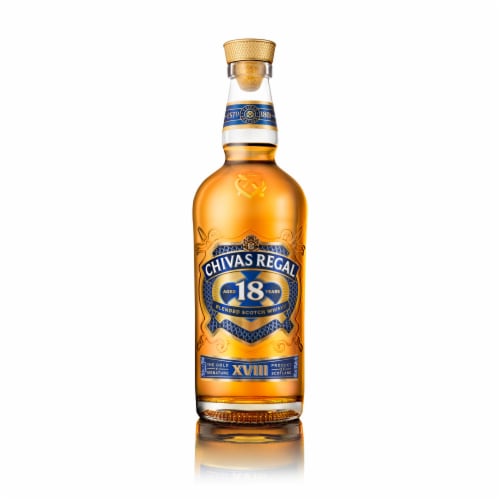 Chivas Regal Aged 18 Years Gold Signature Blended Scotch Whisky