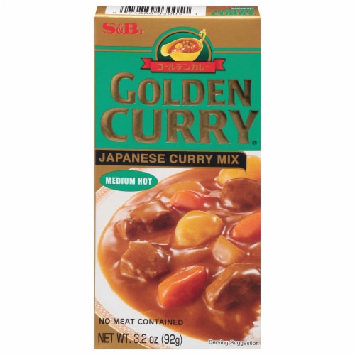 S&B® Golden Curry® Medium Hot Sauce Mix, 3.2 oz - Kroger