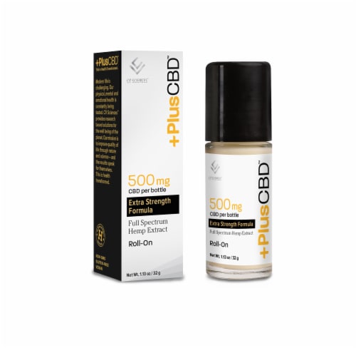 PlusCBD™ Extra Strength Formula Full Spectrum Hemp Extract Roll-On