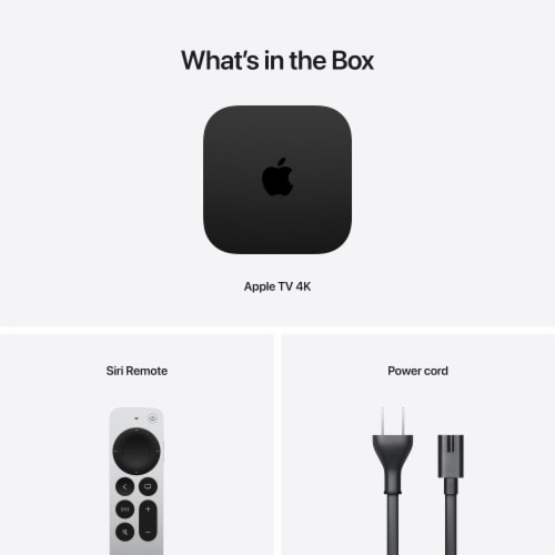 Apple TV 4K WiFi with 64GB Storage Apple TV, 1 ct - Fred Meyer