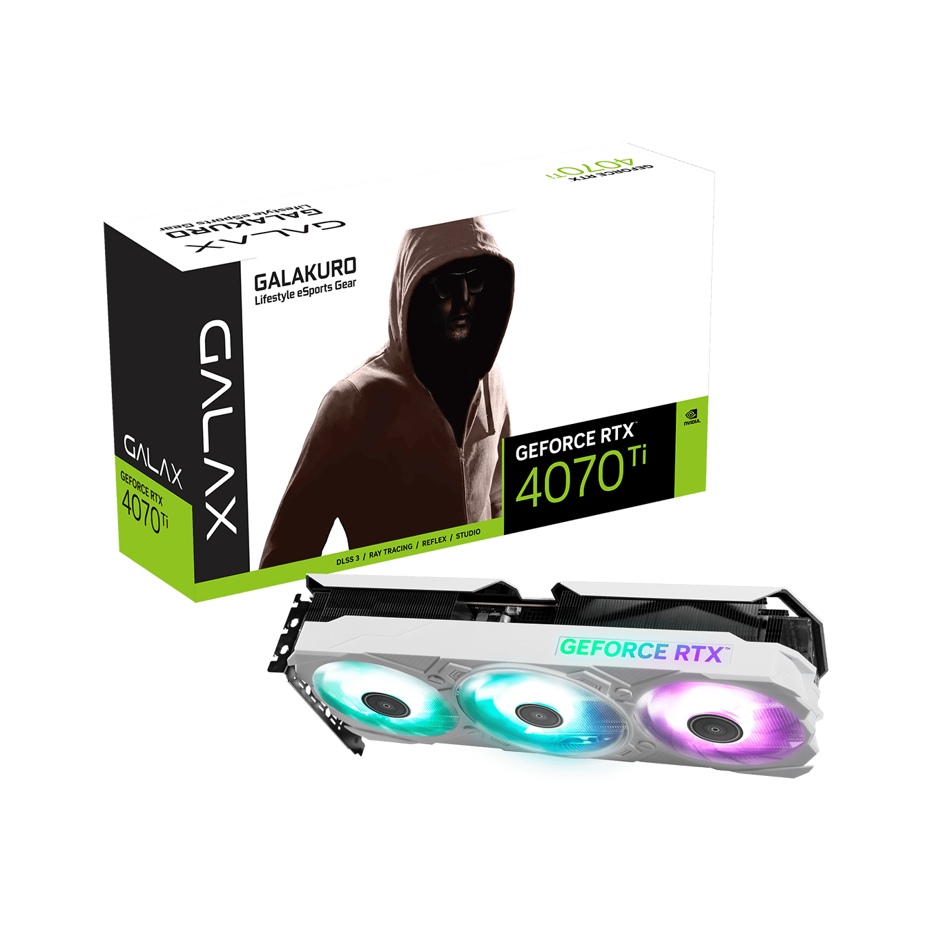 GK-RTX4070Ti-E12GB/WHITE/TP2 | GK-RTX4070Ti-E12GB/WHITE/TP2 | 玄人