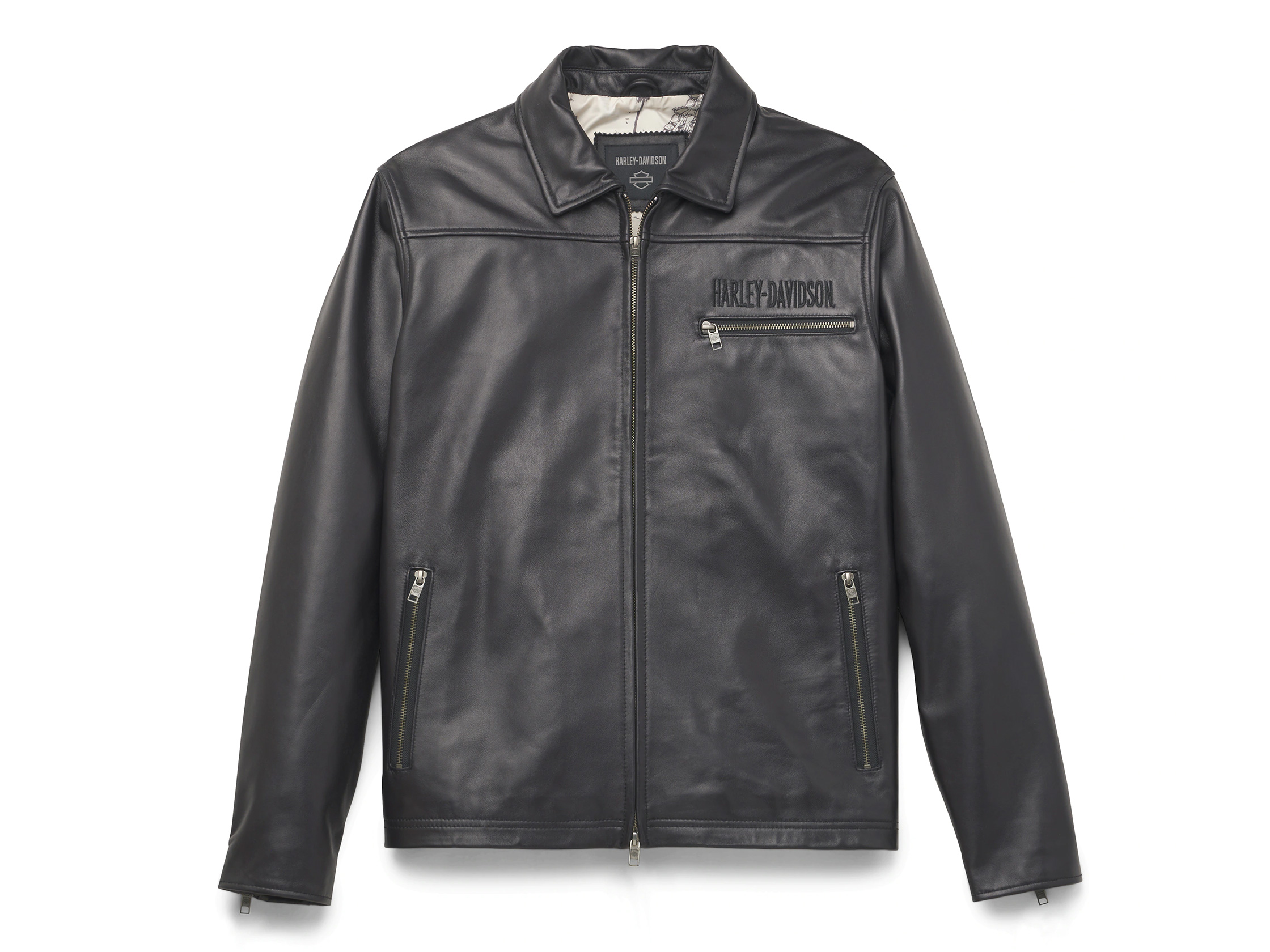 Leather Jacket Timeless 97035-22VM / Casual Jackets / Men