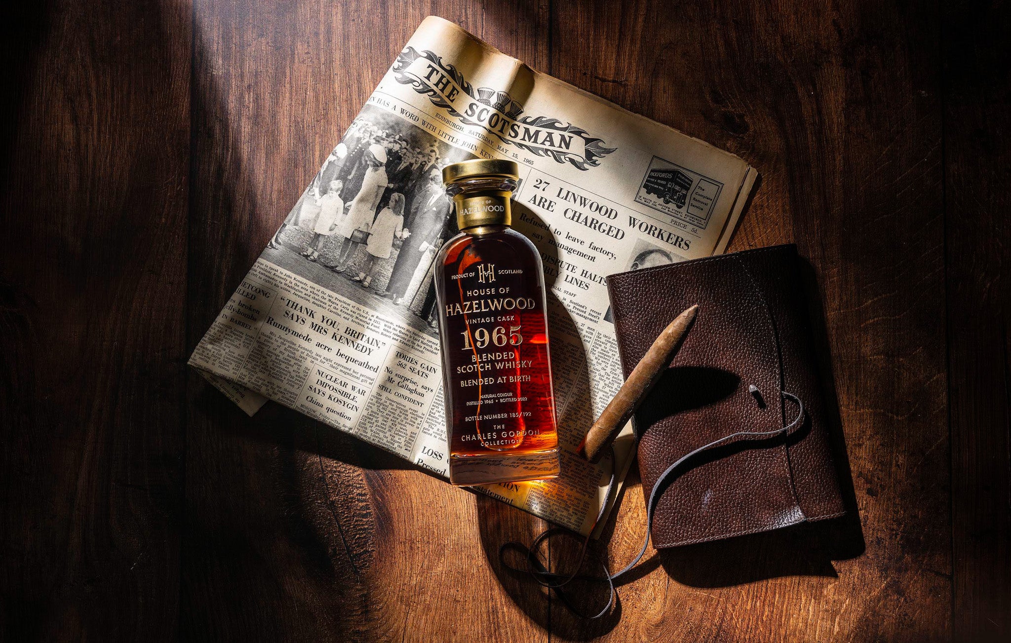 Blended at Birth Rare Scotch Whisky | House of Hazelwood