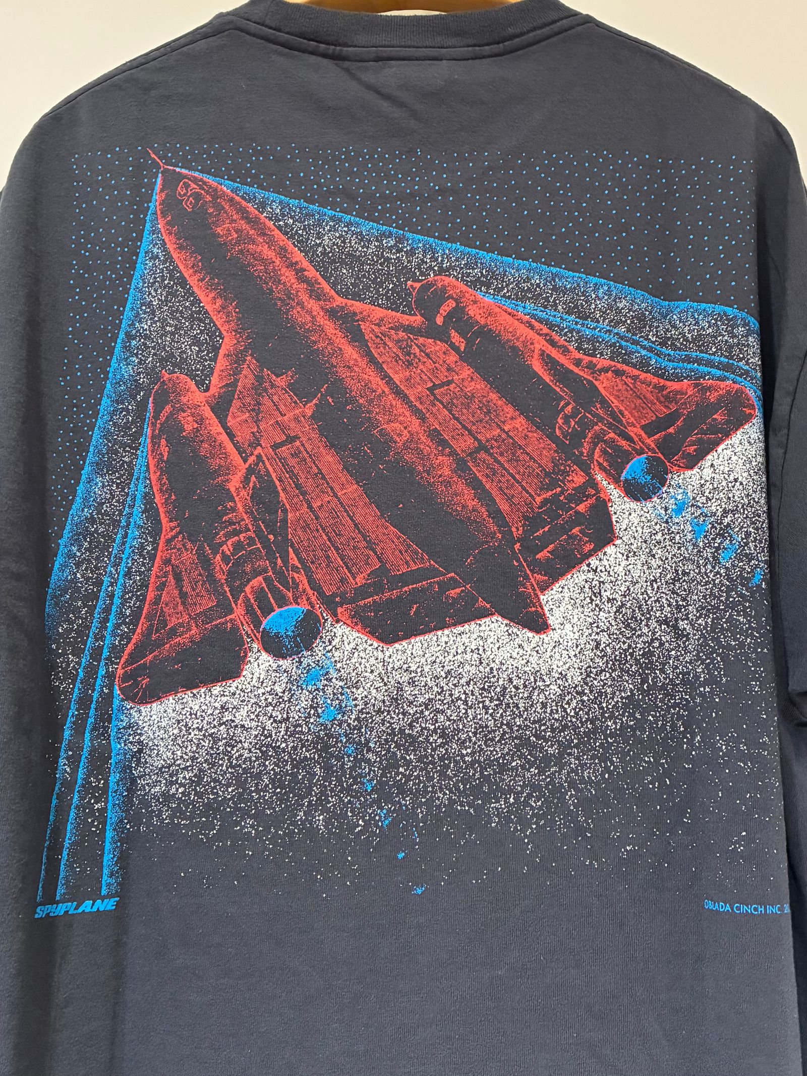 oblada - SPACE TEE / プリントTシャツ / ネイビー | HALLOW's web store