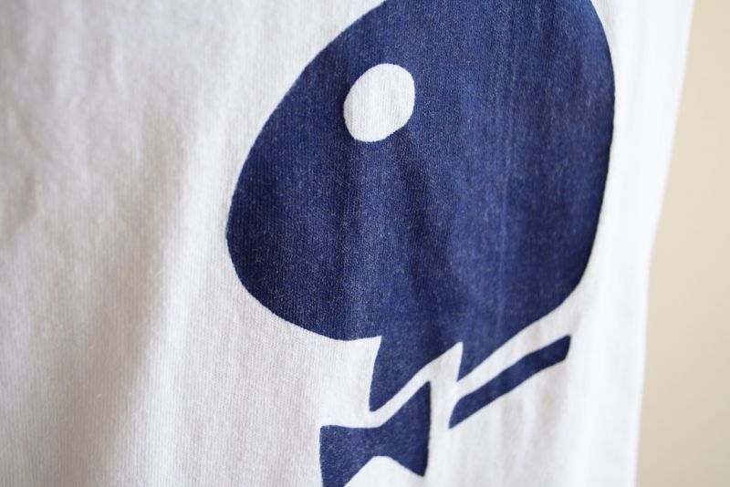 1970s-80s PLAY BOY リンガーTシャツ 表記L - 古着屋HamburgCafe