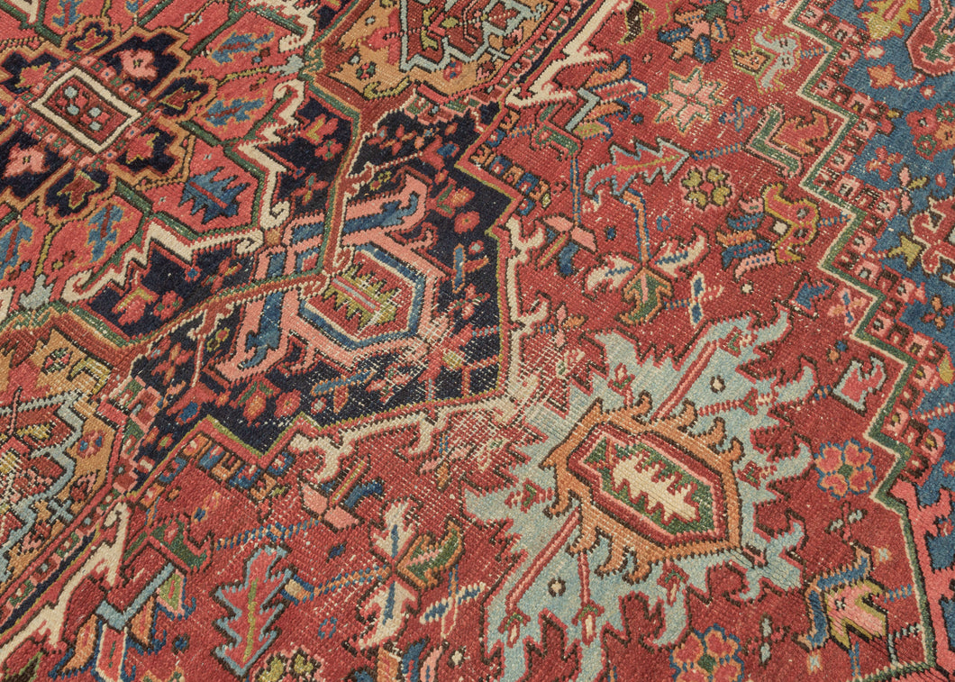 Antique Heriz Rug - 8'8 x 10' – HEIRLOOM