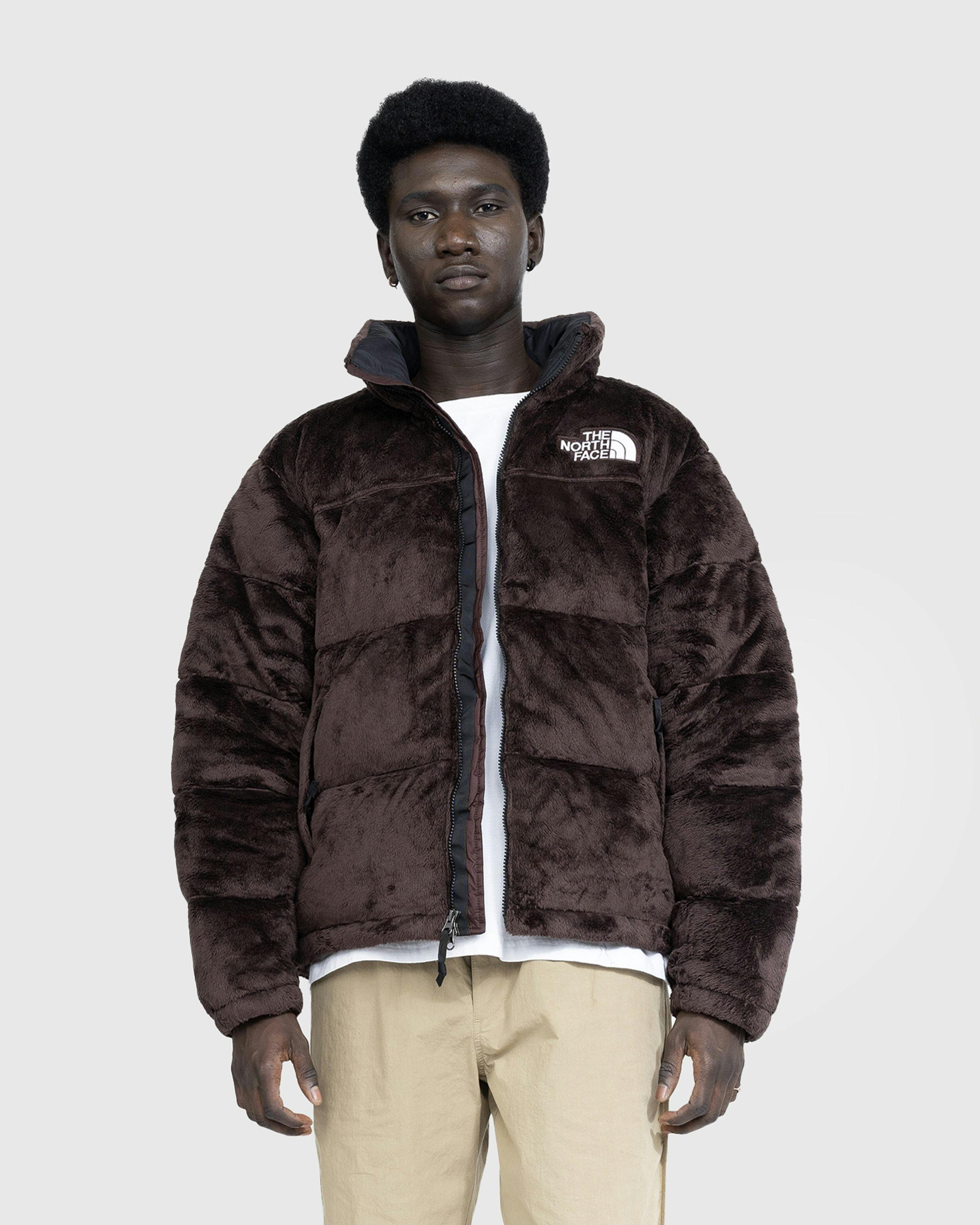 The North Face – Versa Velour Nuptse Jacket Coal Brown