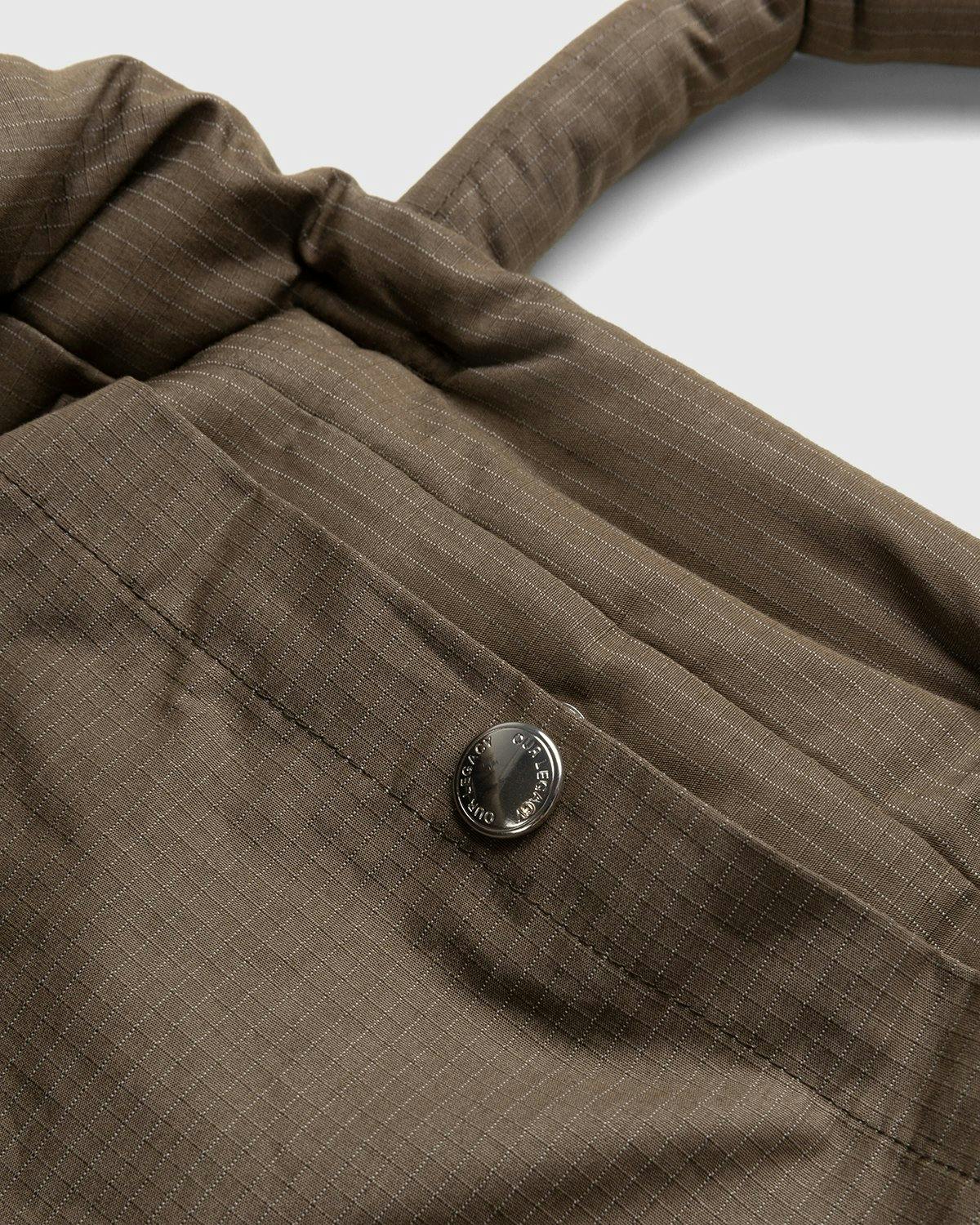 Our Legacy – Big Pillow Tote Army Green