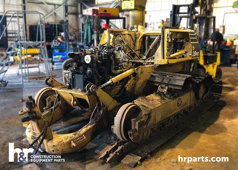 Komatsu D39PX-23 Crawler Tractor Salvaged | H&R Construction