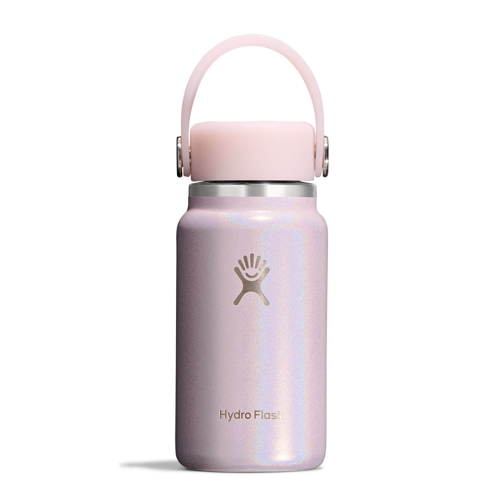 6.7 oz of tiny sips in a mini Hydro Flask bottle