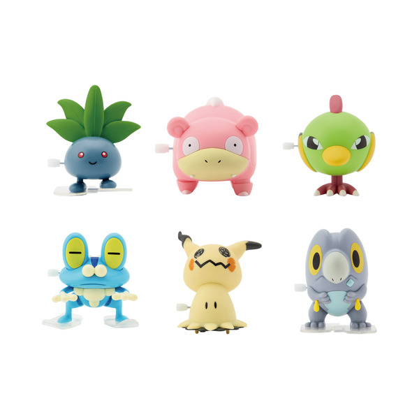 ポケモン』ミミッキュ、ケロマツなど全6種のゼンマイフィギュアが登場